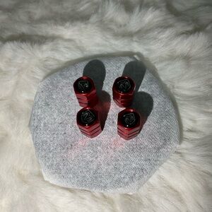 RAM Red Valve Caps with Logo